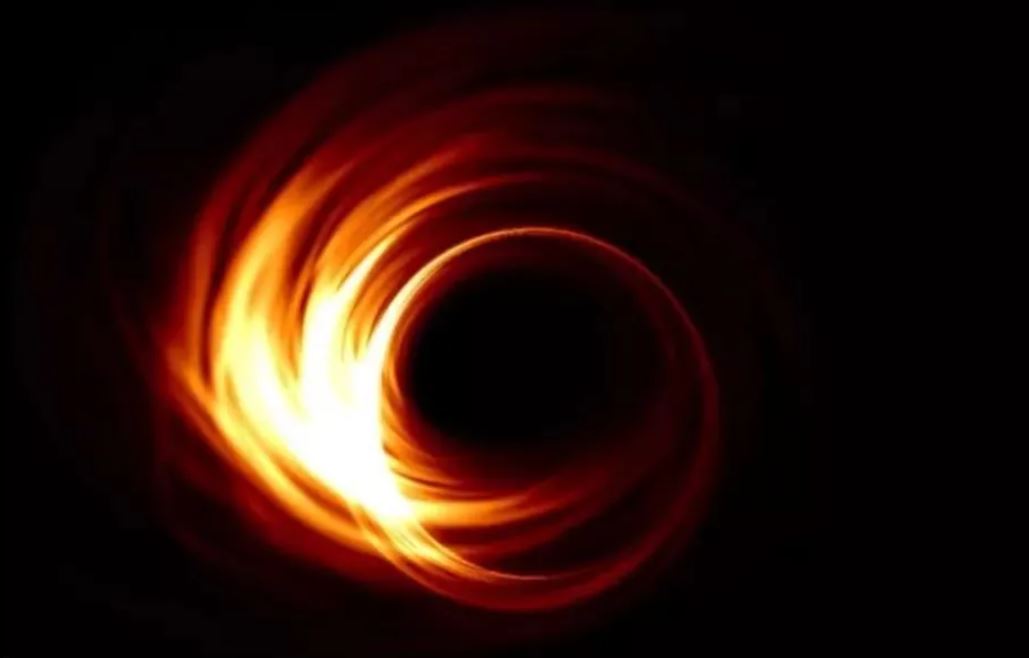 Diagram of a black hole.Figure: Retrieved from Baidu Encyclopedia