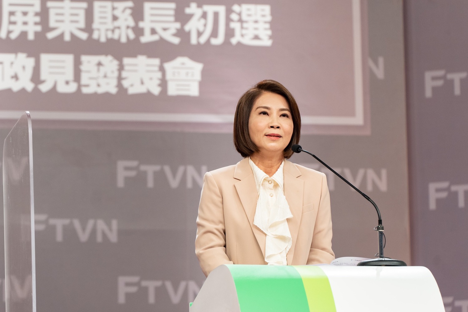 快訊》民進黨屏東縣長初選 立委周春米勝出