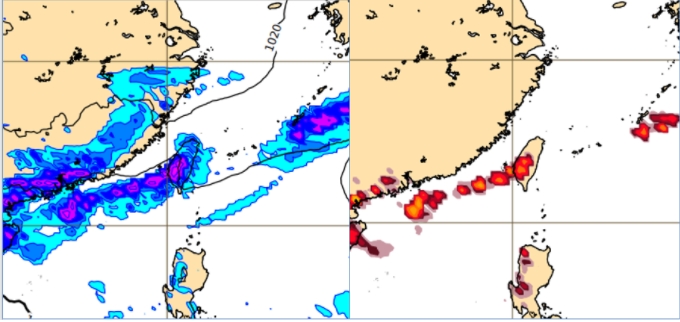 今晚起鋒面徘徊  吳德榮:降溫逾10度 防雷擊強風大雨