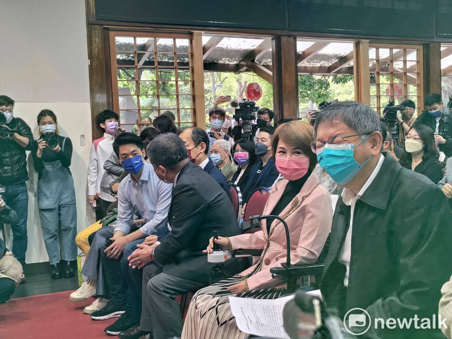 同台陳時中、柯文哲熱絡交流 蔣萬安回應「萬安警報」