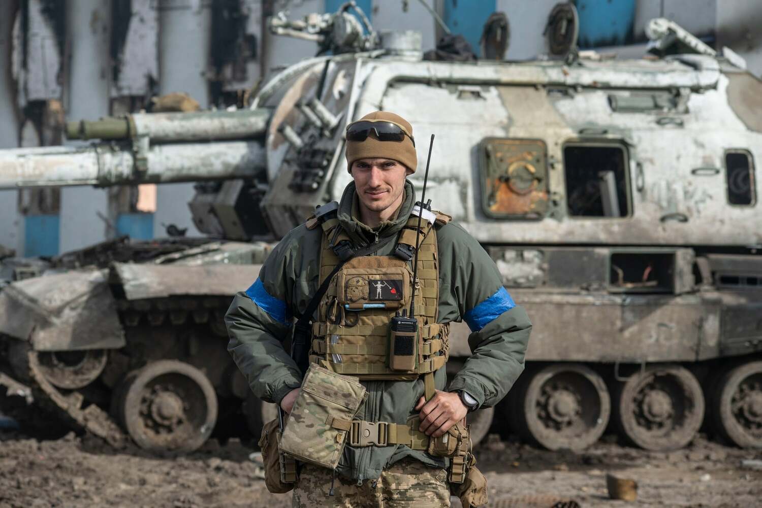 俄軍出兵烏克蘭戰事不利，烏克蘭國防部聲明說，俄軍已逃離托斯提也納，將武器、裝備和彈藥都拋棄在後。   圖 : 取自facebook.com/GeneralStaff.ua