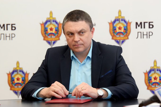 盧甘斯克人民共和國領袖帕斯特爾奈克（Leonid Pasechnik）。   圖:帕斯特爾奈克推特