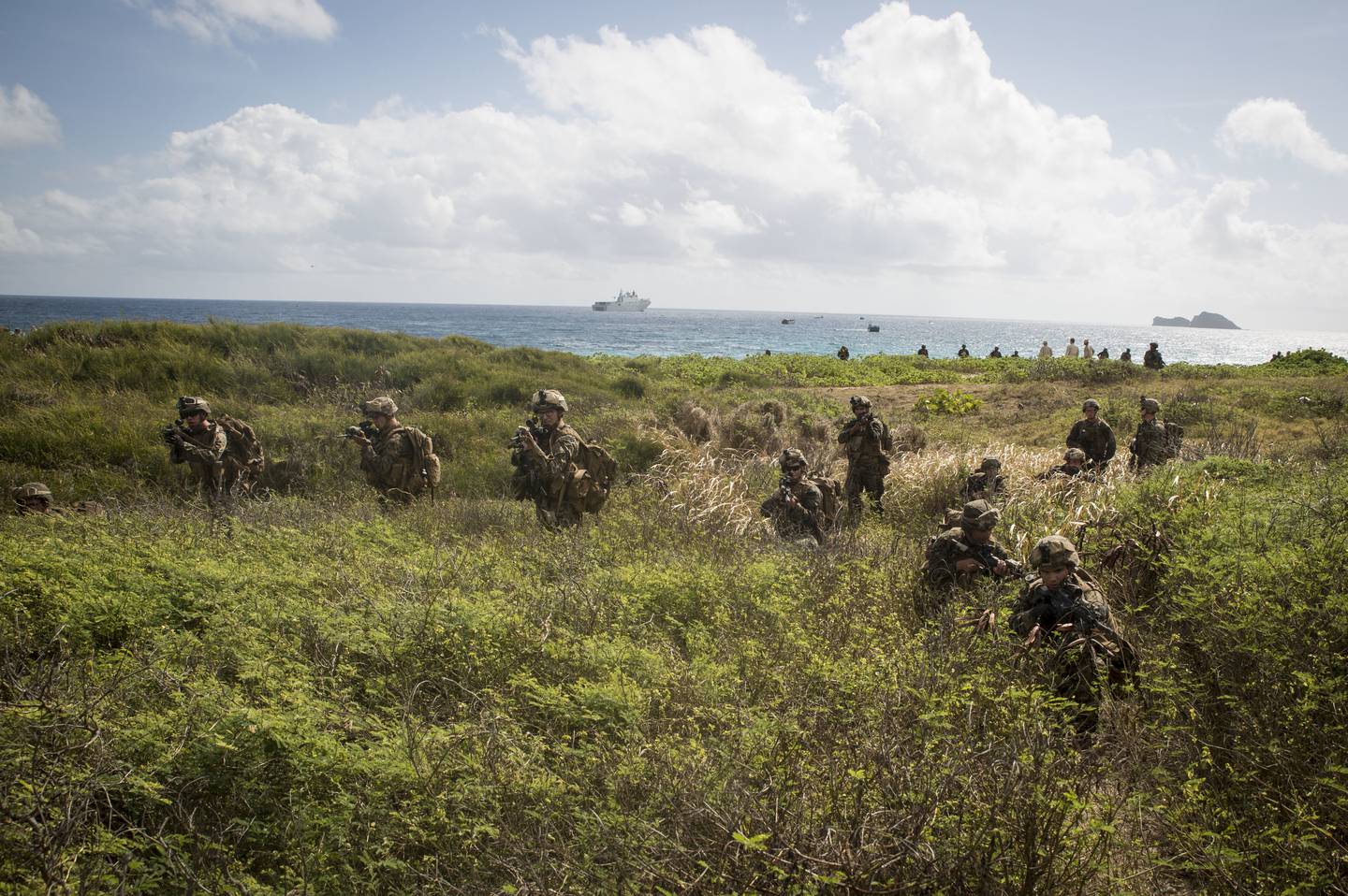 威懾中國! 27國參與 美將辦全球最大海上軍演 「環太平洋2022」7月登場