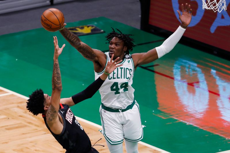 塞爾提克中鋒Robert Williams。 圖/美聯社/達志影像