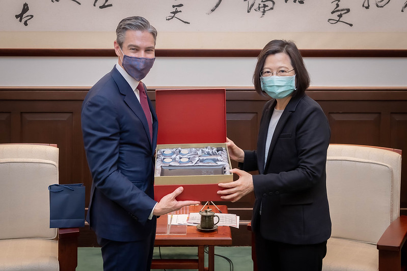 蔡英文：盼10月在台舉行的「世界民主運動」全球大會 讓民主發展更堅實