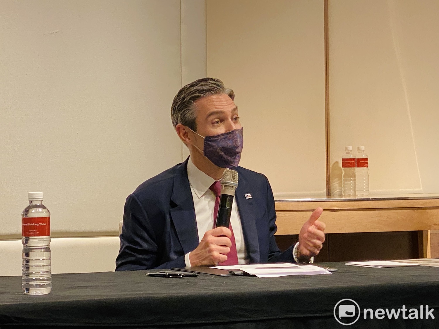 讚台灣民主蓬勃發展 NED會長威爾森：已是具韌性的民主典範