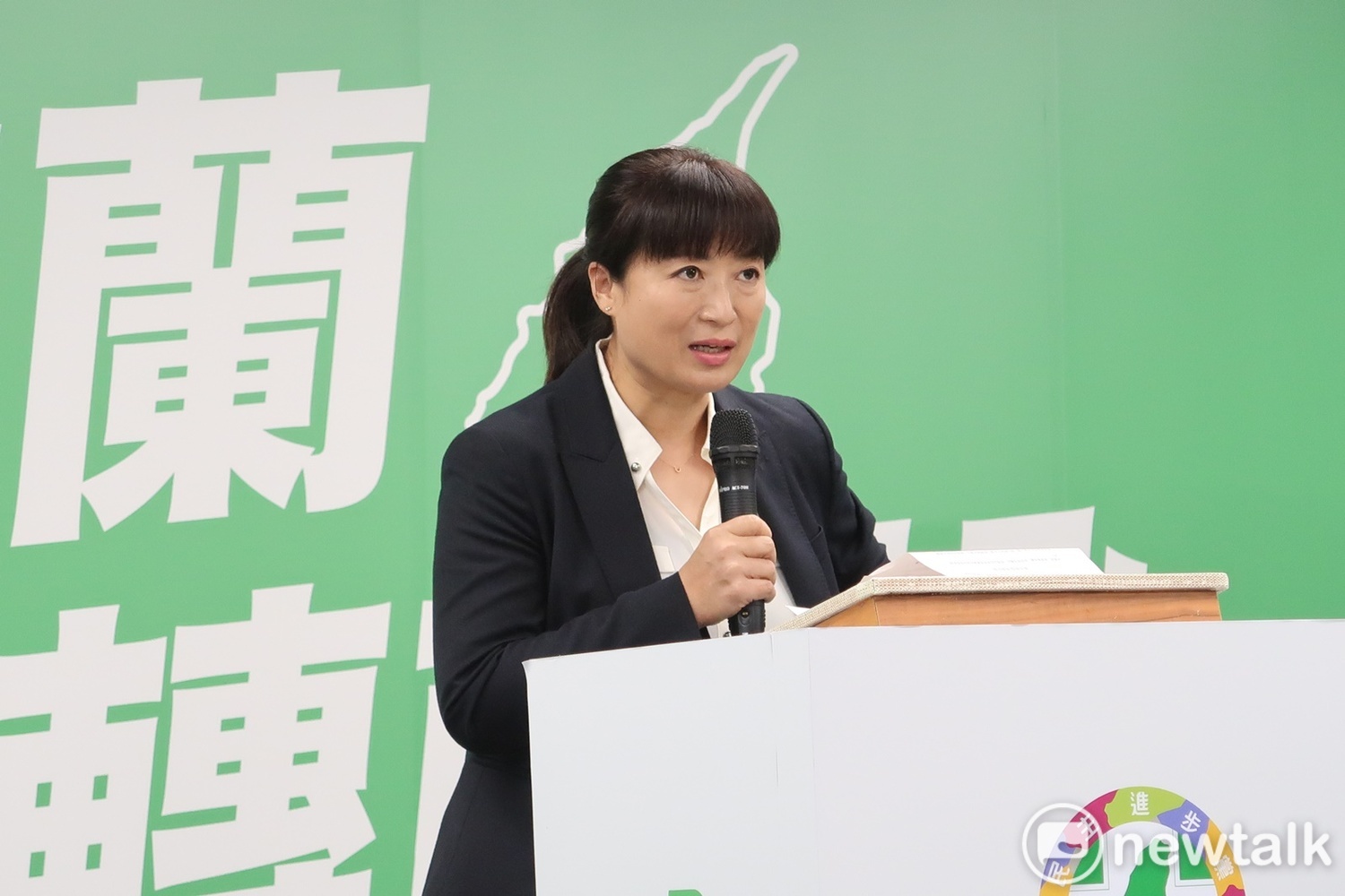 提名蔡培慧參選南投 蔡英文：連中二選區都可改變