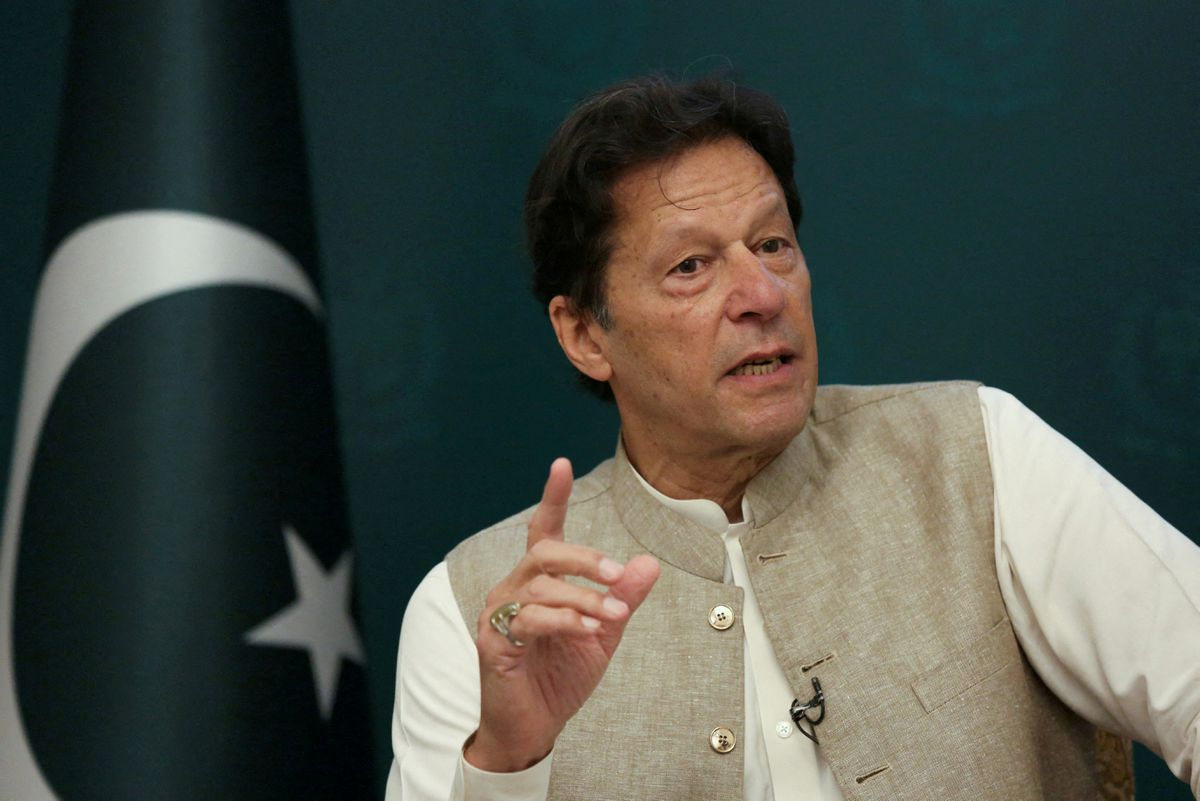 巴基斯坦總理伊姆蘭．汗。   圖 : 翻攝自環球網