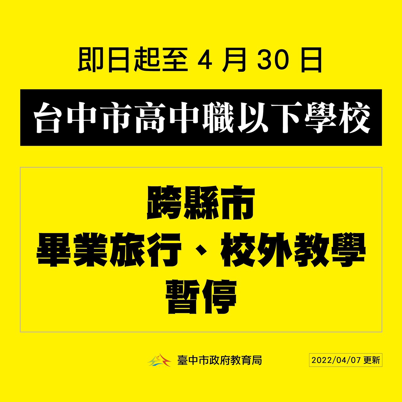 台中校外教學566名師生 快篩均為陰性