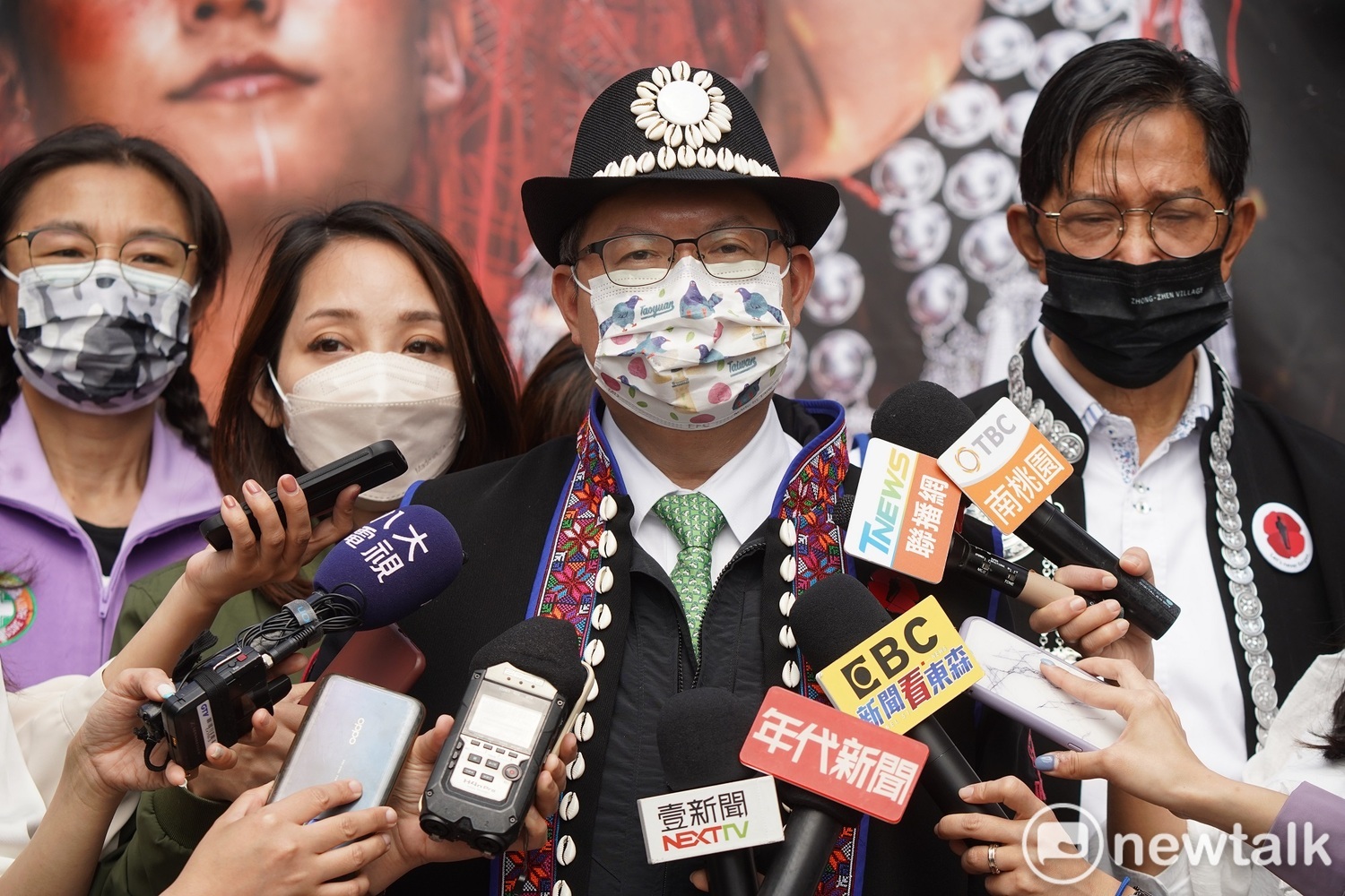 曾與蔡英文開會 桃市府：鄭文燦快篩陰性 自我健康監測至4/16