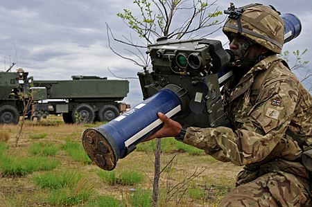 British troops train Starlight missiles.Photo: US Department of Defense website