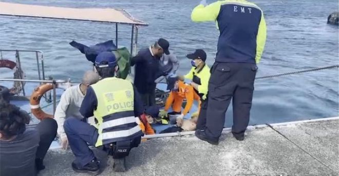 基隆工程船翻覆！釀2船員溺水不治