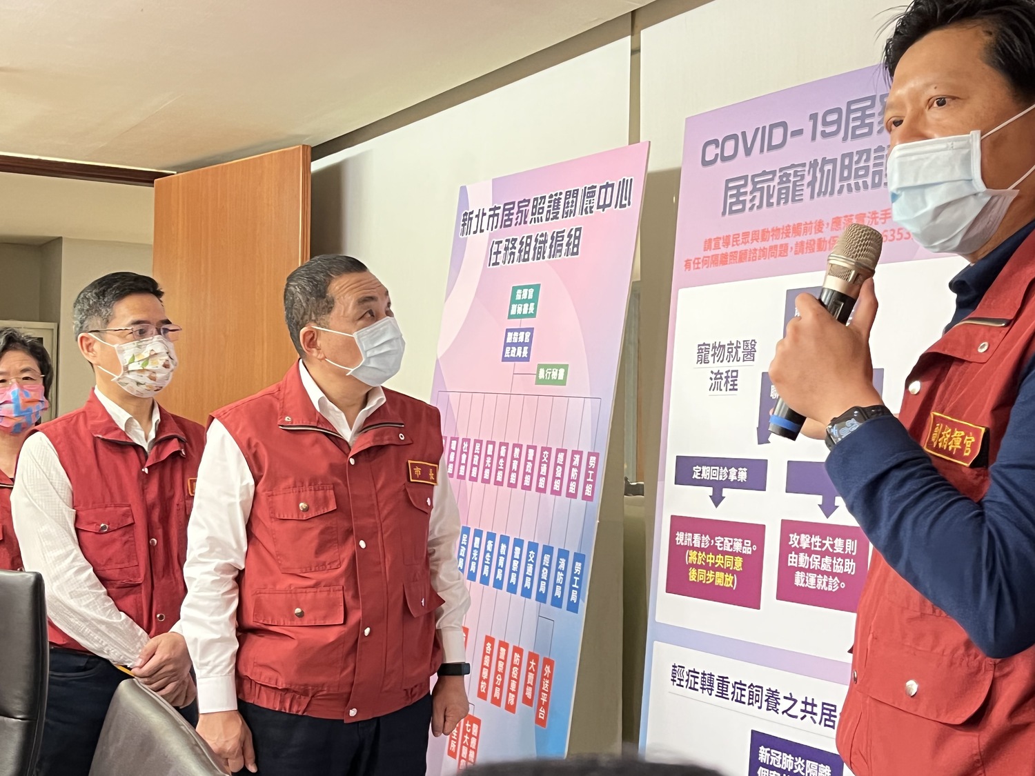 新北居隔逾1.2萬人破去年三級警戒新高 侯友宜：在宅照護 下周辦理