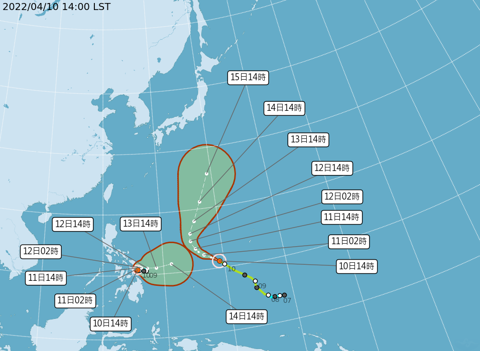 天氣10日報！氣象局：好天氣至下週三 雙颱生成影響不大