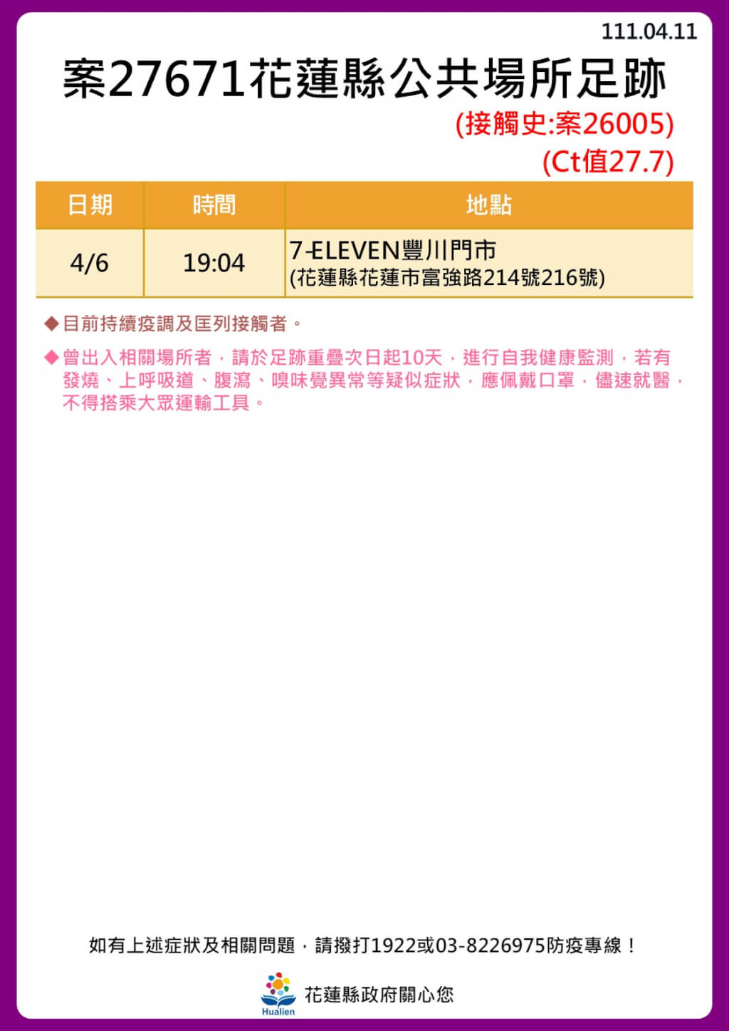 花蓮＋22！還有12案未列入   14張大量足跡曝