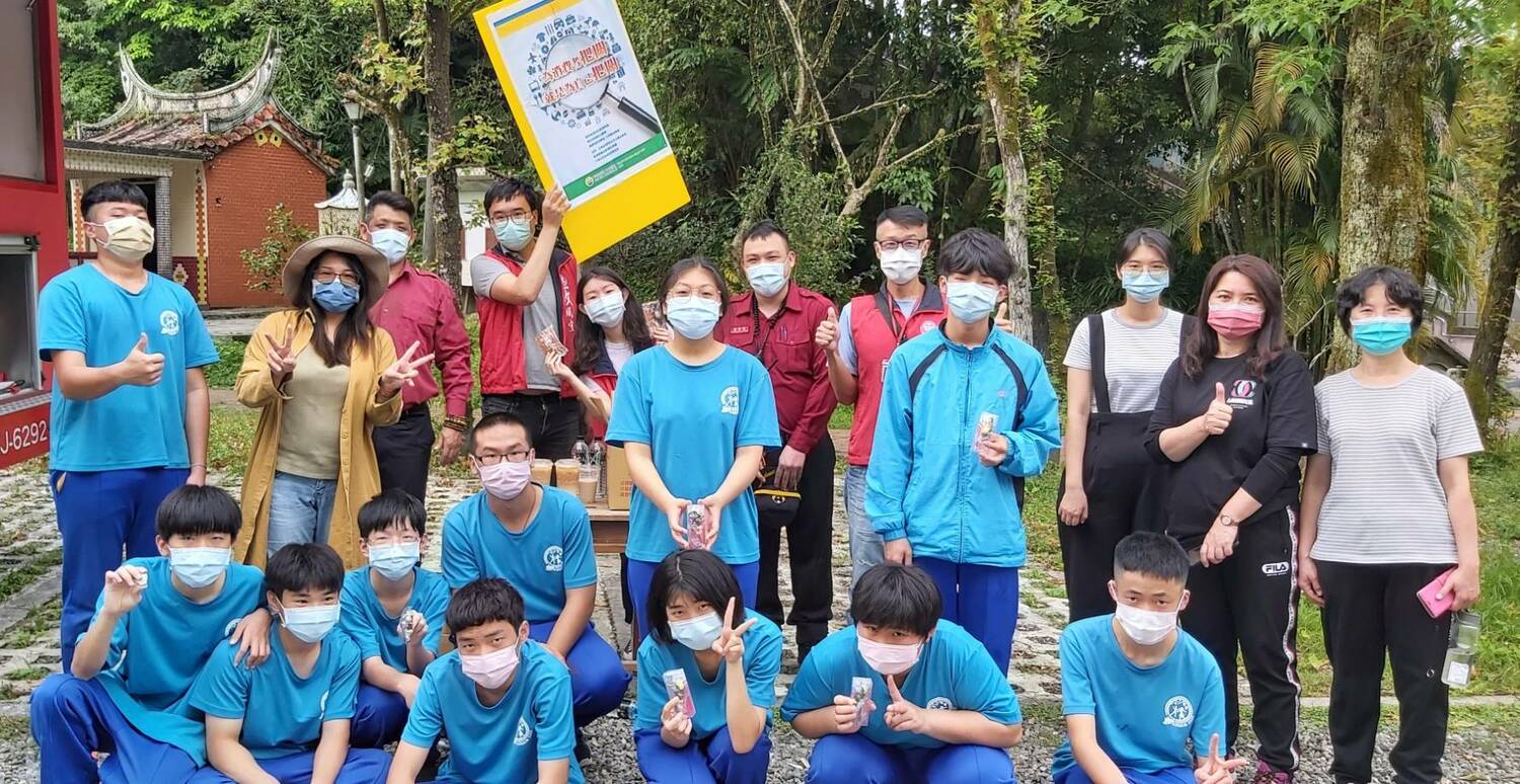 新北校園消防向廉行  誠信宣導小尖兵