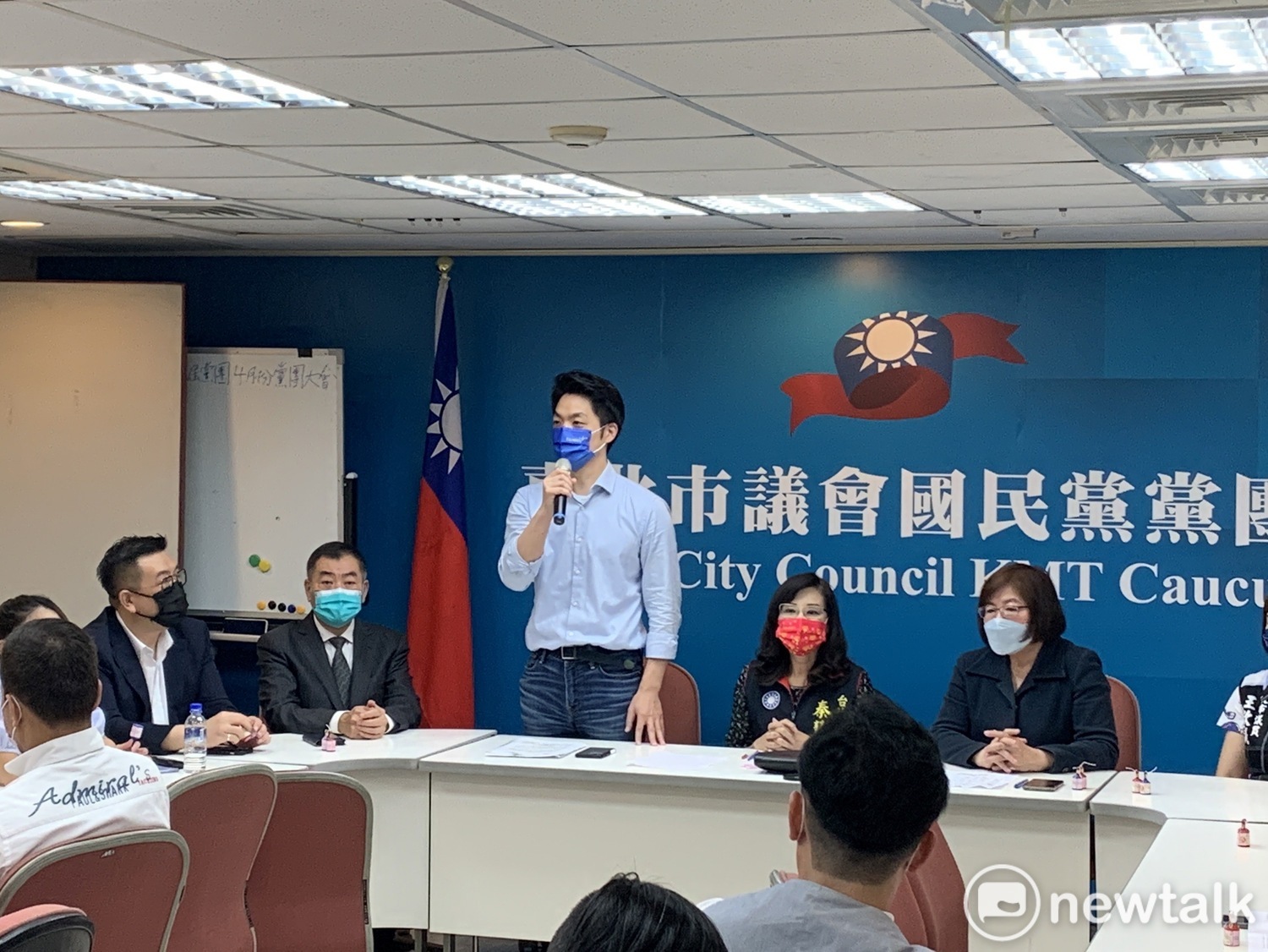 拜訪議會國民黨團強碰柯文哲 蔣萬安：很早就安排 不需過多聯想