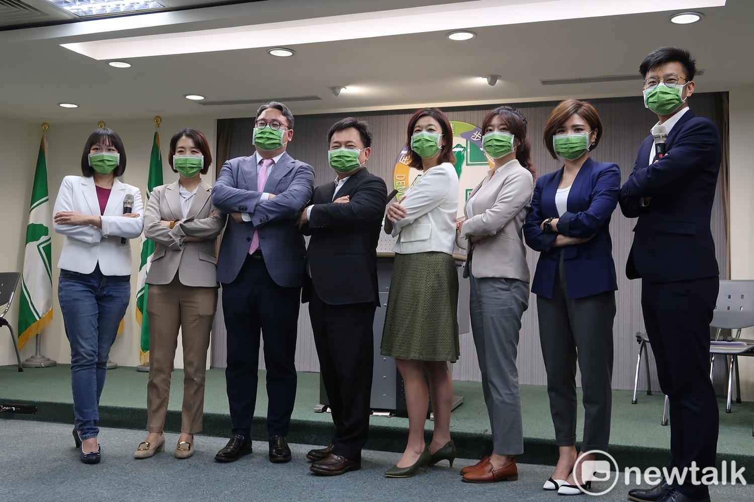 民進黨公布7位發言人 林錫耀：男的帥、女的美