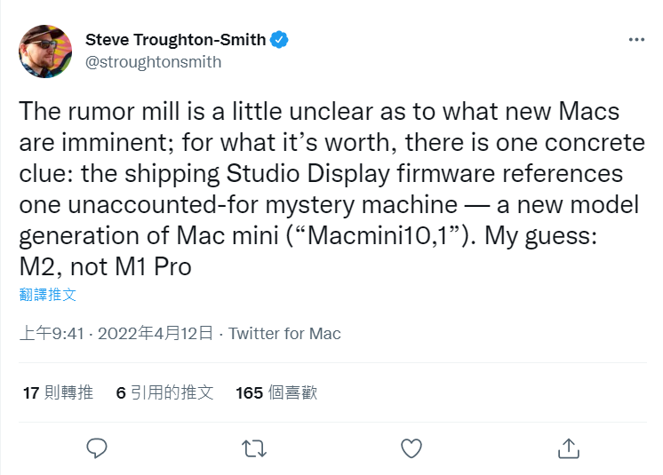 全新Mac mini將推出？開發人員在Studio Display韌體中找到證據