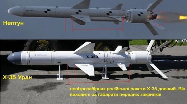 烏克蘭海王星反艦飛彈。   圖 : 翻攝自KKNews