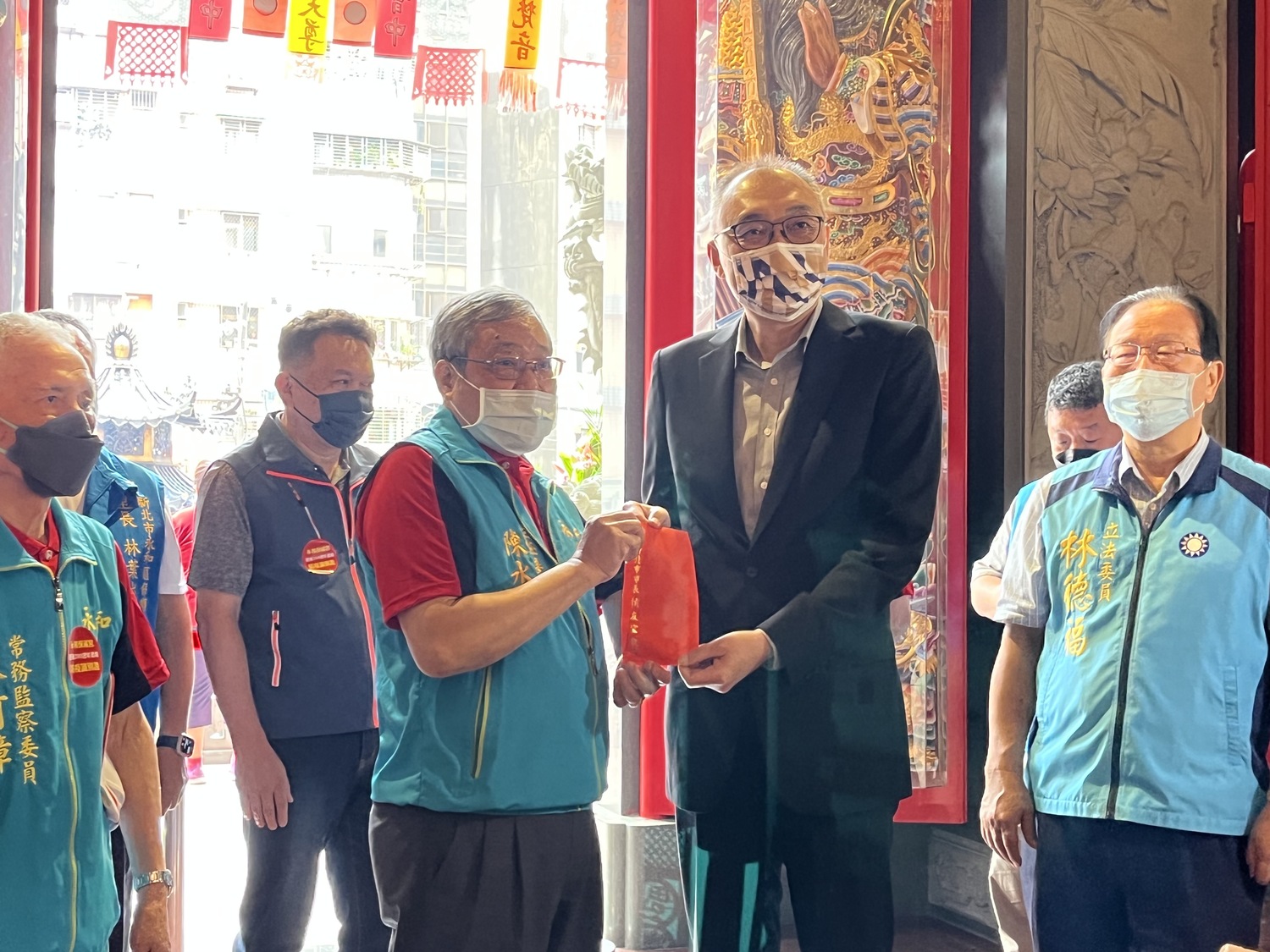 恭祝保生大帝聖誕 新北永和保福宮捐贈消防車獻心力
