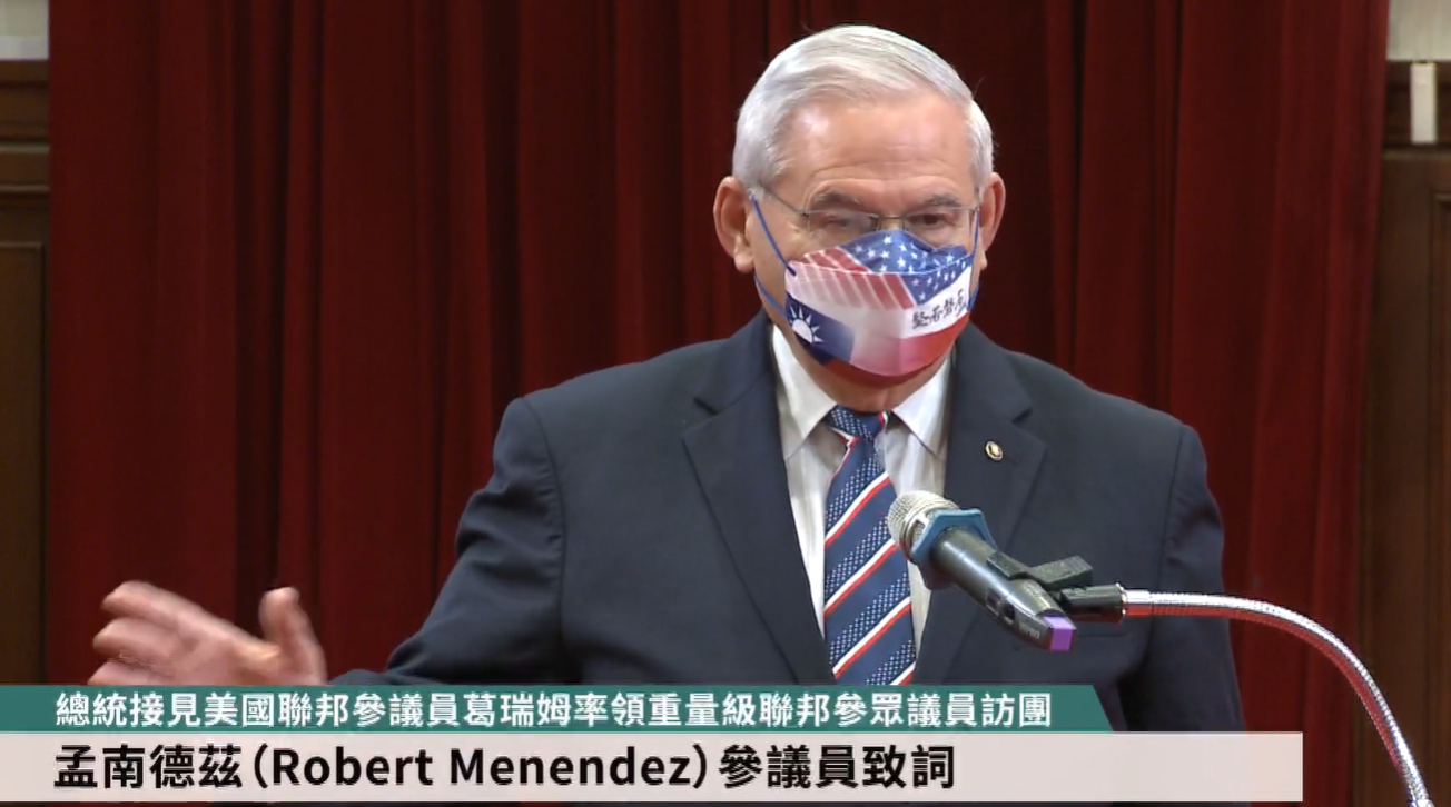 孟南德茲：訪團成員行前都收到中國的抗議 但沒因此退縮