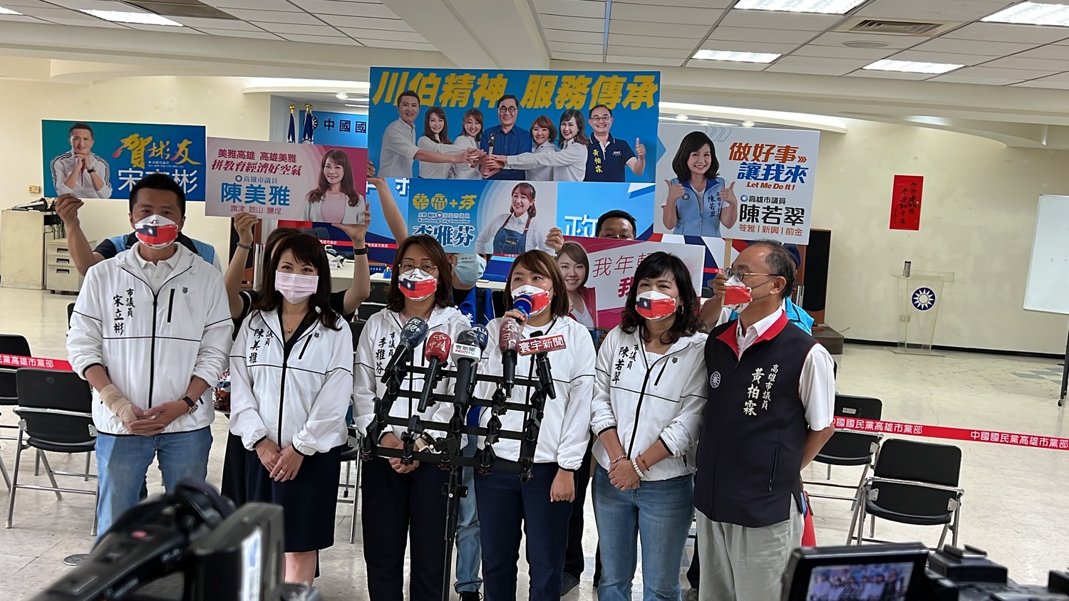 國民黨高雄市議員提名登記截止39人登記  兩個選區要辦初選