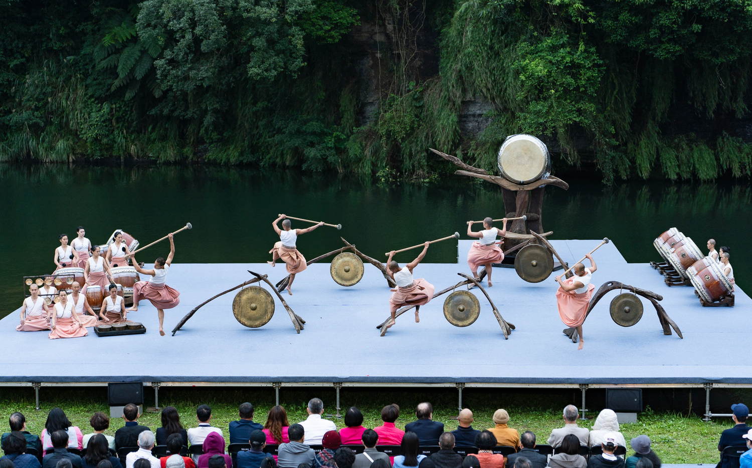 「優人神鼓」新北坪林水岸展演 撼動登場 | 生活 | Newtalk新聞