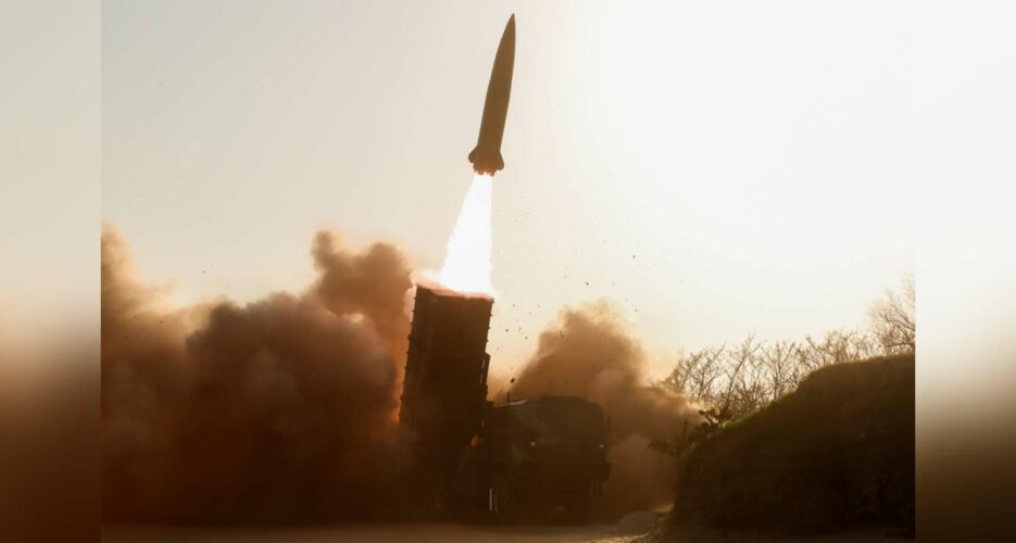 金正恩視導新型導彈試射  宣稱能提升戰術核武效能