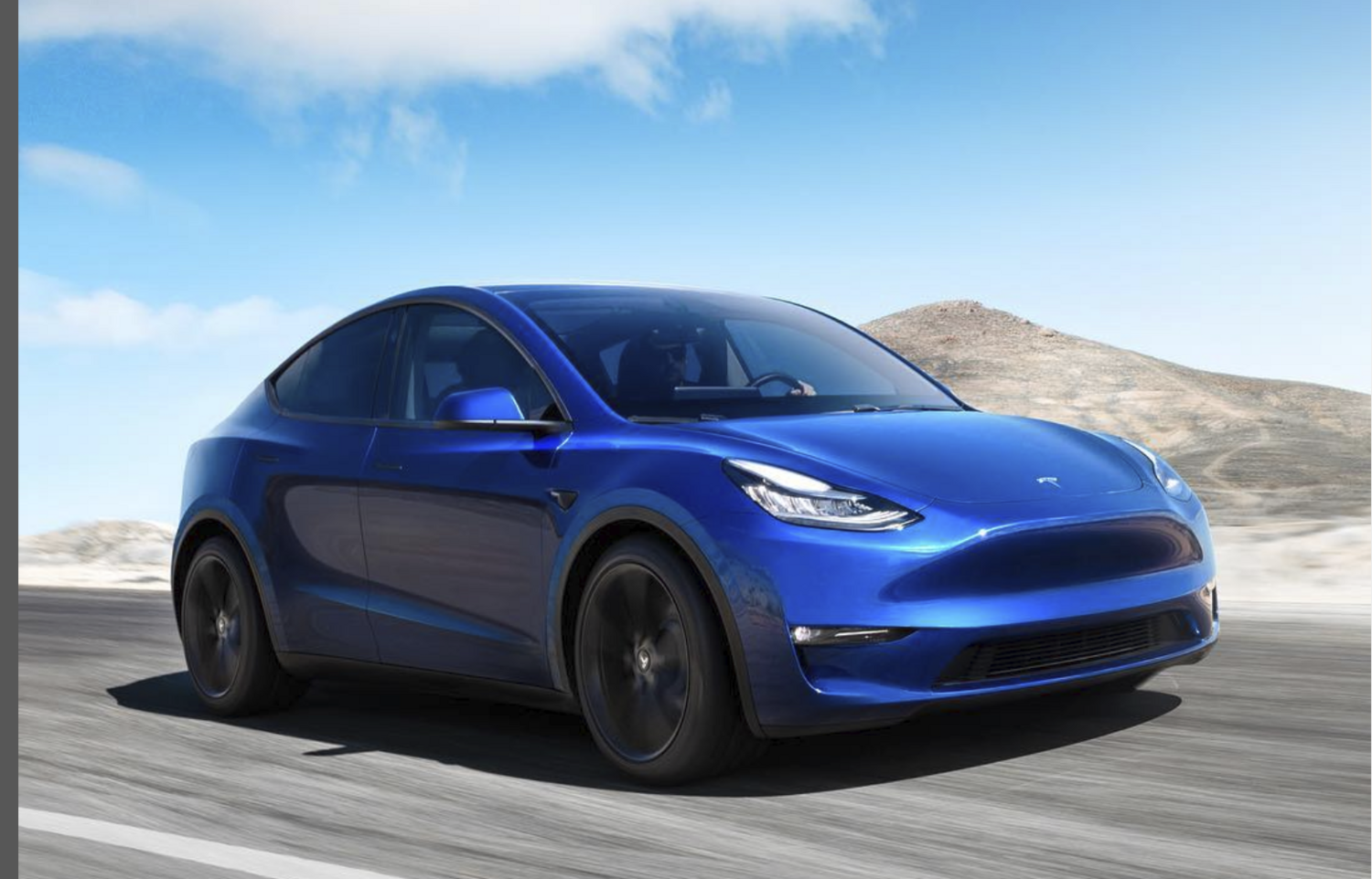 未來特斯拉為了環保，任何電動車款將不再主動提供旅行用充電座。(圖為Model Y電動車)   圖：截自特斯拉IG