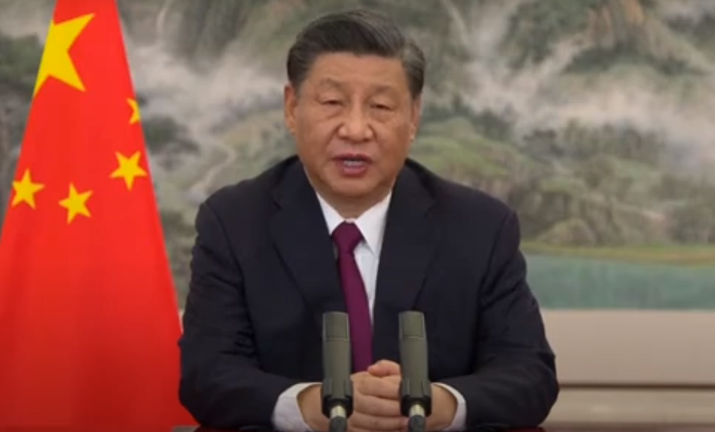中國國家主席習近平。   圖：翻攝自CCTV ( 資料照 )