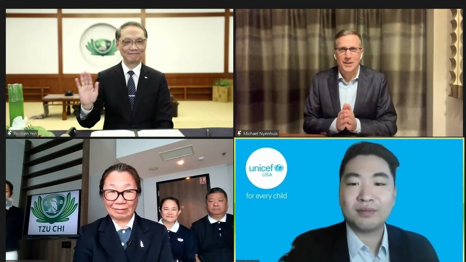 慈濟與聯合國兒童基金會  攜手援助烏克蘭孩童