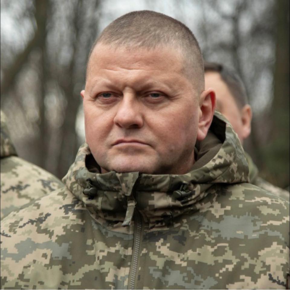 烏克蘭武裝部隊總司令扎盧日內上將。 圖：翻攝自扎盧日內臉書