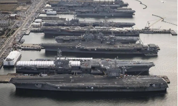 中國有史以來最大航母編隊8艦出巡 專家:北京重「氣派」美軍反而「瘦身」重實戰