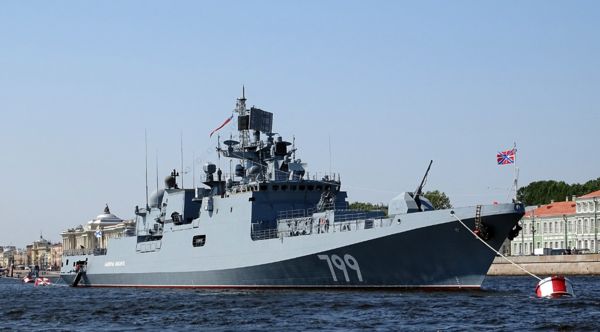 俄軍一艦艇傳在黑海遭巡弋飛彈擊中 烏克蘭：擊沉｢馬卡羅夫上將號｣