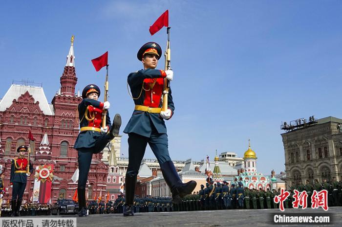 俄羅斯將在紅場舉行閱兵儀式慶祝勝利日。   圖 : 翻攝自中新網