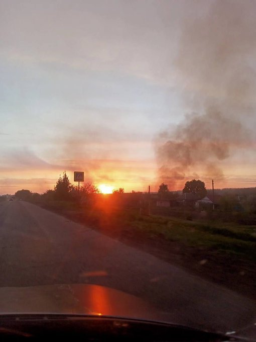 俄羅斯西南部別爾哥羅德州邊境村莊落索洛西村傳遭烏克蘭軍隊火砲跨境攻擊，至少造成1死6傷。   圖：翻攝Igor推特