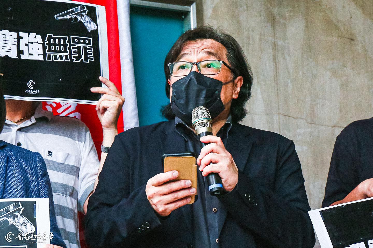 中研院台史所副研究員吳叡人教授。 圖:擷取自香港邊城青年臉書 中研院台史所副研究員吳叡人教授。 圖:擷取自香港邊城青年臉書
