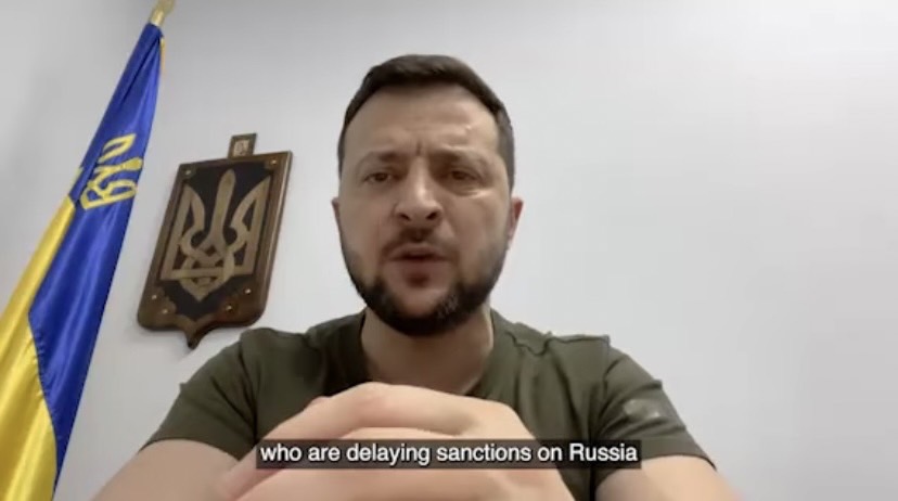 澤連斯基於當地時間 13 日表示，烏軍自俄軍入侵至今，已將 1,015 處被佔領的據點奪回。   圖：擷取自澤連斯基IG
