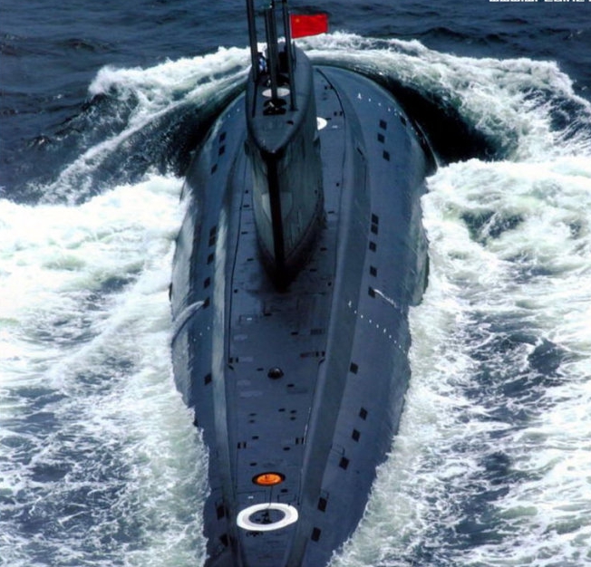 中國094型晉級萬噸核潛艦。(示意圖)   圖 : 翻攝自www.wpeu.net