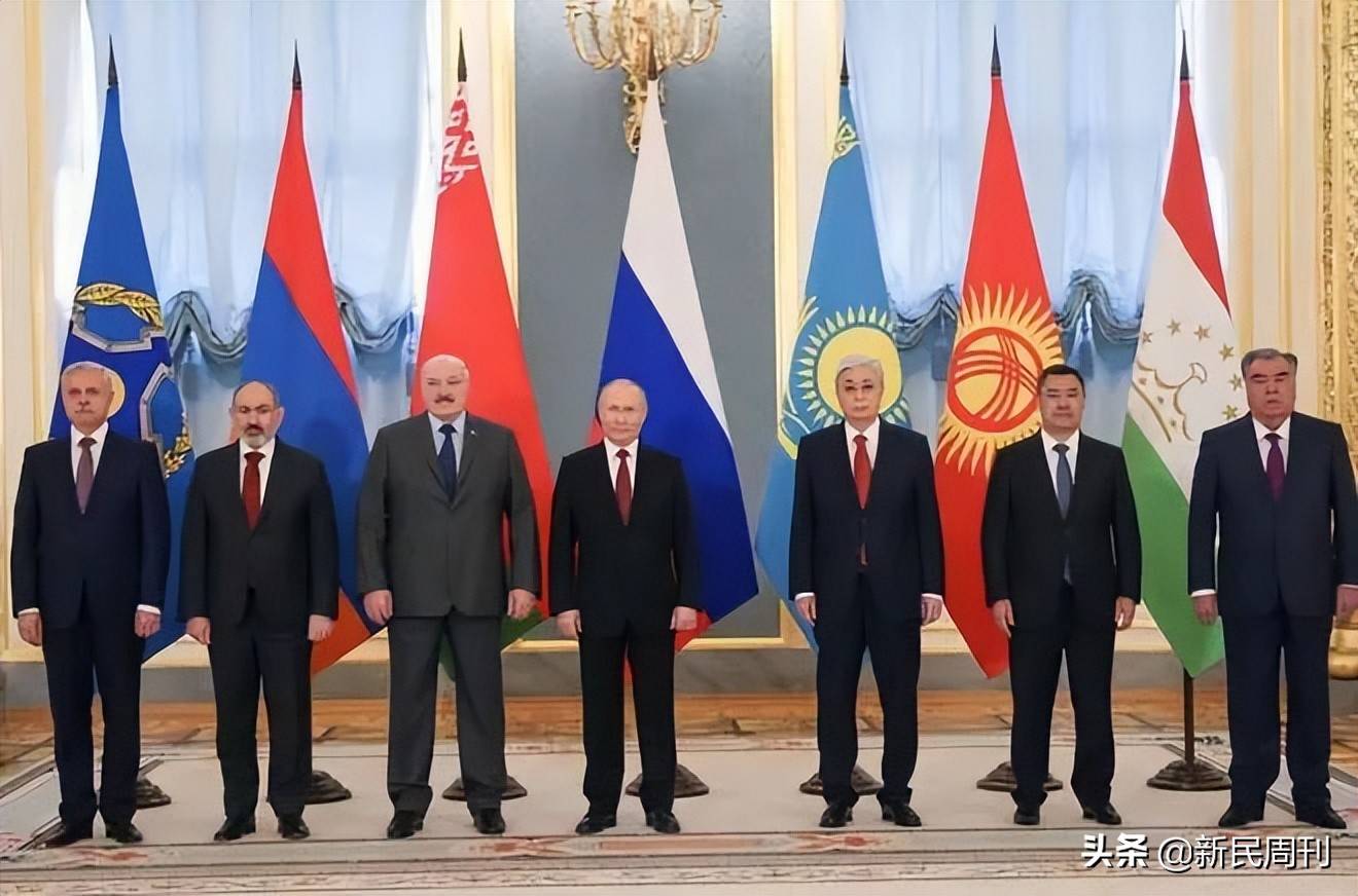 16日集體安全條約組織領導人峰會在莫斯科舉行。 圖：翻攝自新民週刊