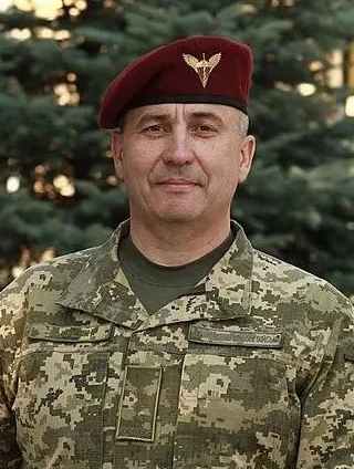 烏克蘭領土防衛部首任指揮官尤裡·加盧什金。 圖 : 翻攝自烏克蘭領土防衛部