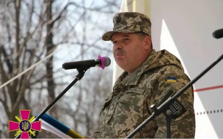 伊戈爾·坦秋拉少將代替尤裡·加盧什金，成為烏克蘭領土防衛部隊新任指揮官。 圖 : 翻攝自烏克蘭領土防衛部