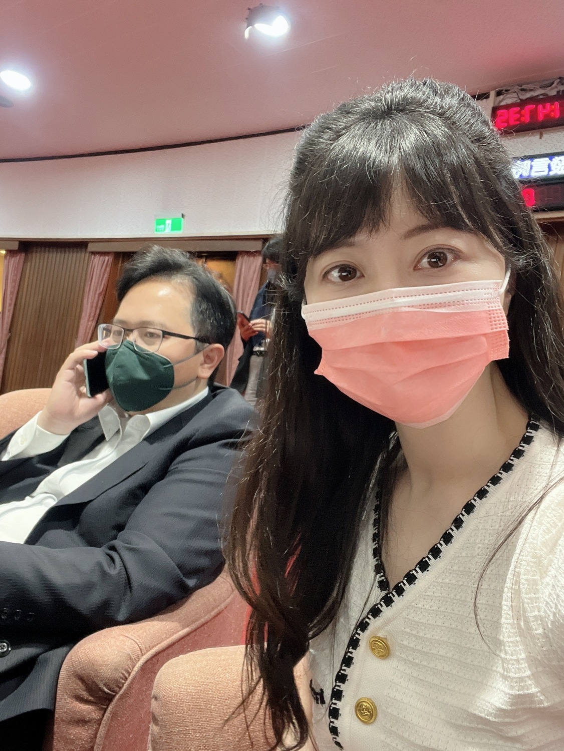 高嘉瑜確診武漢肺炎，她23日表示邱志偉「要負最大的責任」。   圖：高嘉瑜辦公室提供