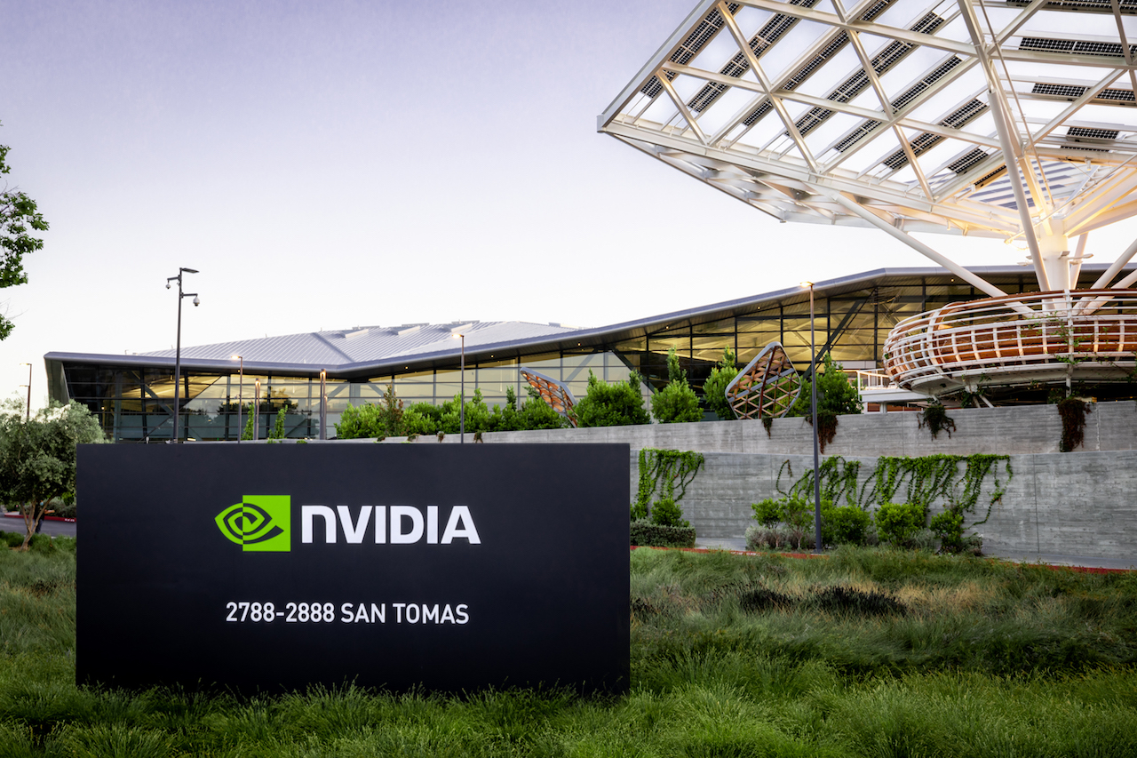 NVIDIA在今日國際電腦展中宣佈與台灣科技大廠合作，明年將推出數十款伺服器。(圖為NVIDIA總部)   圖：取自NVIDIA官網