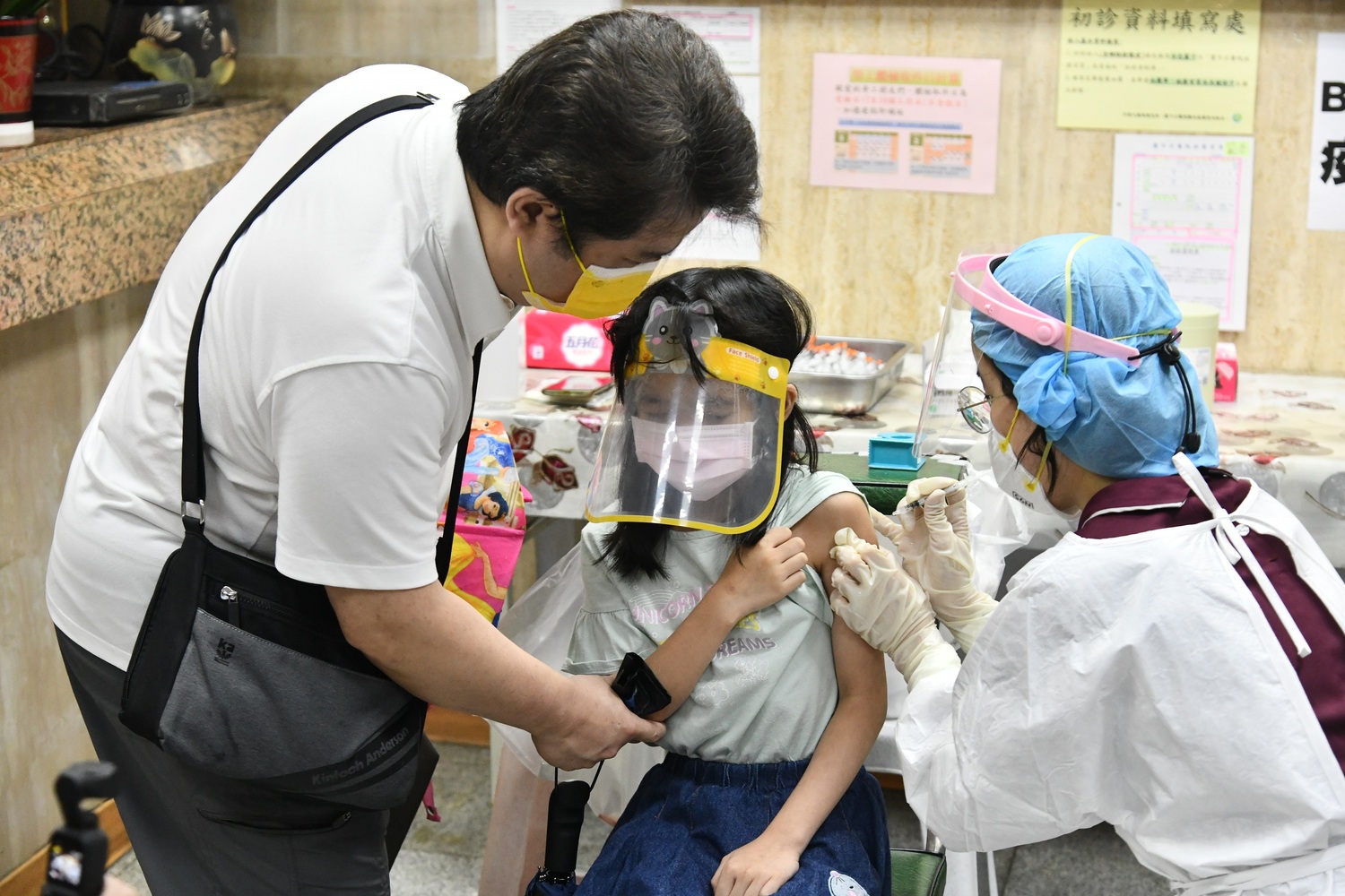 衛生局長陳潤秋表示，鼓勵兒童接種COVID-19疫苗，提供最即時的防護力。   圖：新北市衛生局提供