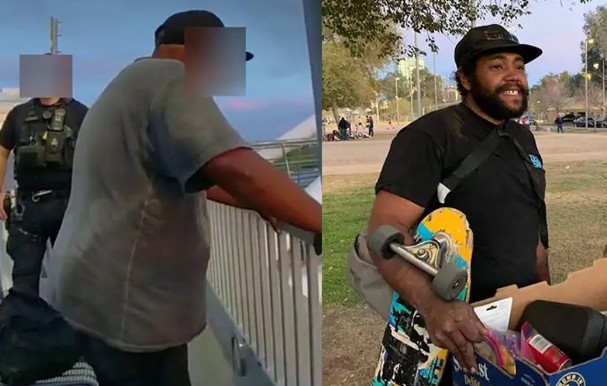 (影)見死不救？3名美國警察遭控冷血旁觀遊民溺水 無視求救直到溺斃
