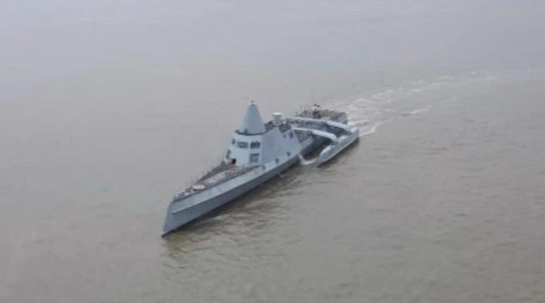 中美海上無人艦交鋒! 中國首艘百噸級無人艇自主航行 專家：利於未來作戰