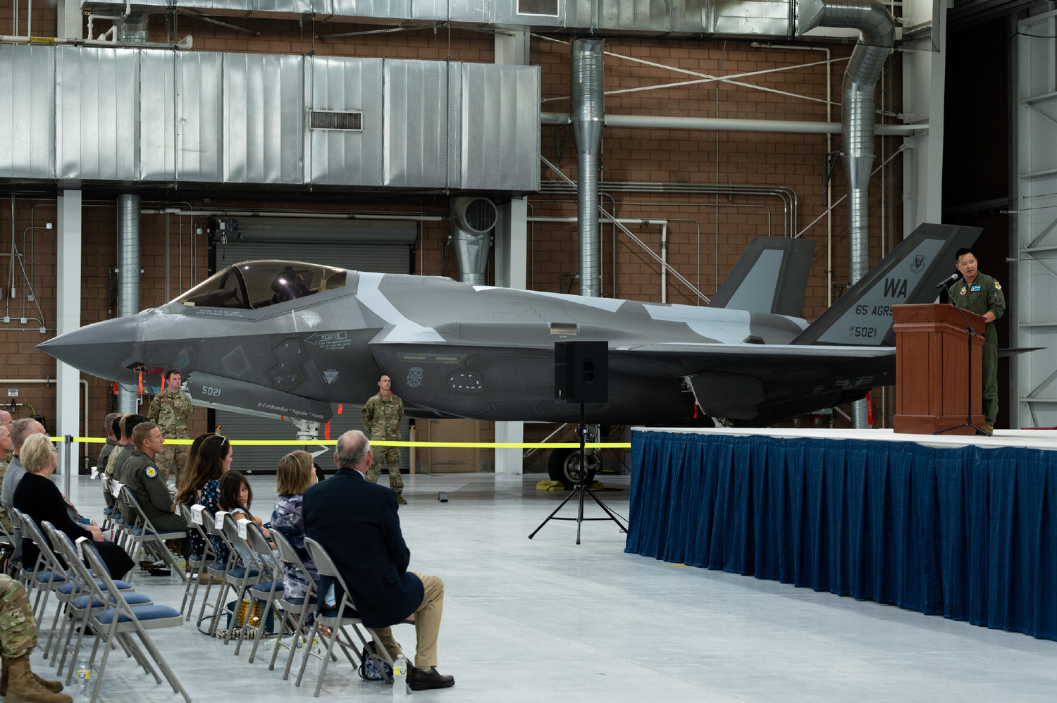 F-35A扮殲-20？美軍首支匿蹤戰機假想敵中隊誕生 65th入侵者中隊「復編」
