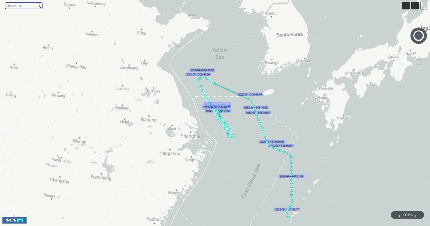 觀察上海解封？中智庫曝美軍RC-135V在長三角外海「高強度折返跑」